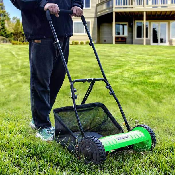 Eco-Friendly Silent Push Reel Lawn Mower