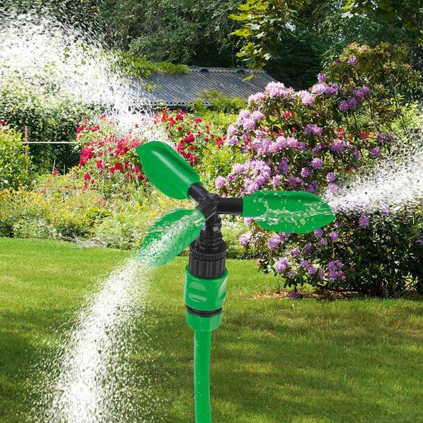Flexible Multi-Directional Garden Sprinkler System