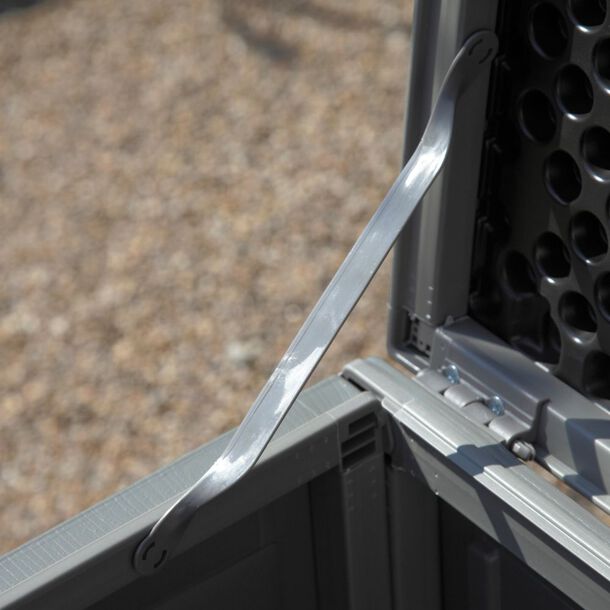 Steel-Reinforced 270L Outdoor Garden Storage Box